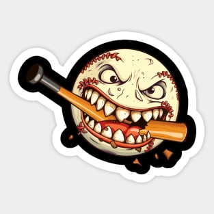 Baseball Fury: Swing & Scare Sticker